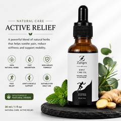 Zarqex Joint Care Oil – Natural Herbal Formula for Mobility & Daily Joint Support (30ml)