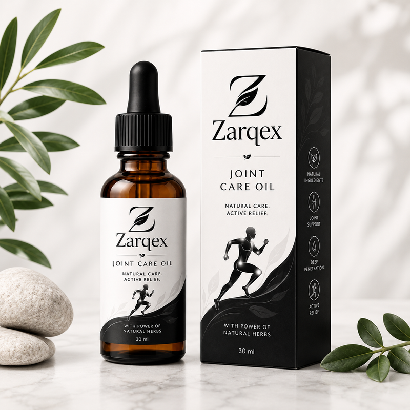 Zarqex Joint Care Oil – Natural Herbal Formula for Mobility & Daily Joint Support (30ml)